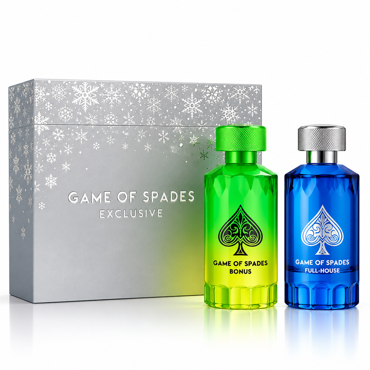 Jo Milano Paris Game Of Spades 2-Piece Gift Set Bonus & Full House For Unisex