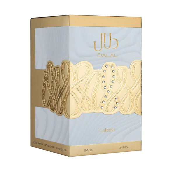 Lattafa Dalal for Women Eau de Parfum Spray, 3.4 Ounce