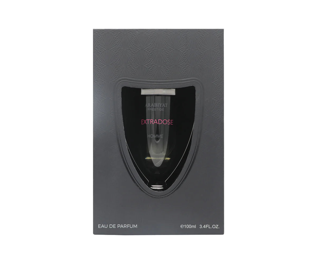 Arabiyat Prestige Extradose Homme Eau de Parfum Spray For Men 3.4 Ounce