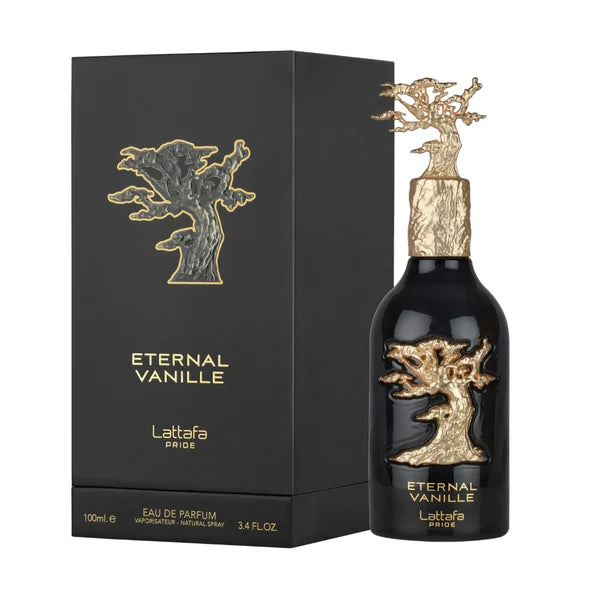 Lattafa Pride Eternal Vanille Eau de Parfum Spray For Unisex 3.4 Ounce
