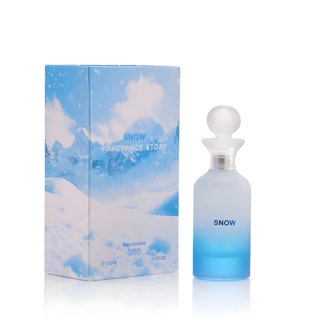 Fragrance Story Snow Eau De Parfum Spray For Men 3.4 Ounce