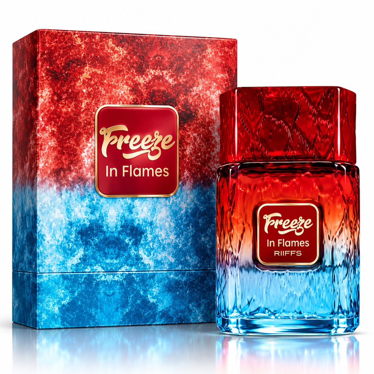 Riiffs Freeze In Flames Extrait de Parfum Spray for Unisex 3.4 Ounce