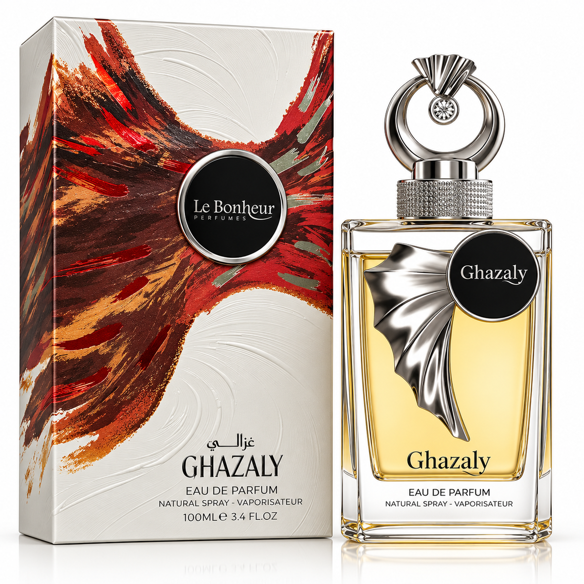 Le Bonheur Ghazaly Eau de Parfum Spray Unisex 3.4 Ounce