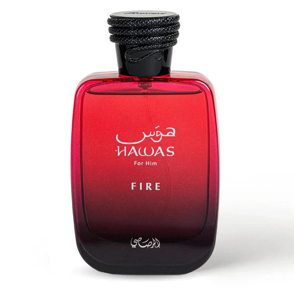 Rasasi Hawas Fire Eau de Parfum Spray for Men 3.4 Ounce