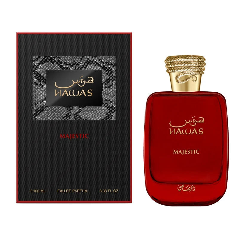 Rasasi 2-Piece (Hawas Majestic & Hawas Thunder) Fragrance Bundle for Unisex