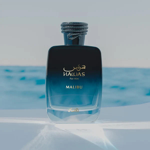 Rasasi Hawas Malibu Eau de Parfum Spray for Unisex 3.4 Ounce