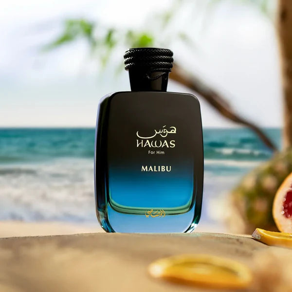 Rasasi Hawas Malibu Eau de Parfum Spray for Unisex 3.4 Ounce