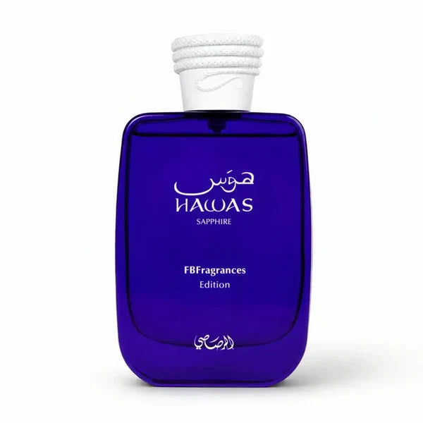 Rasasi Hawas Sapphire Eau de Parfum Spray for Men 3.4 Ounce