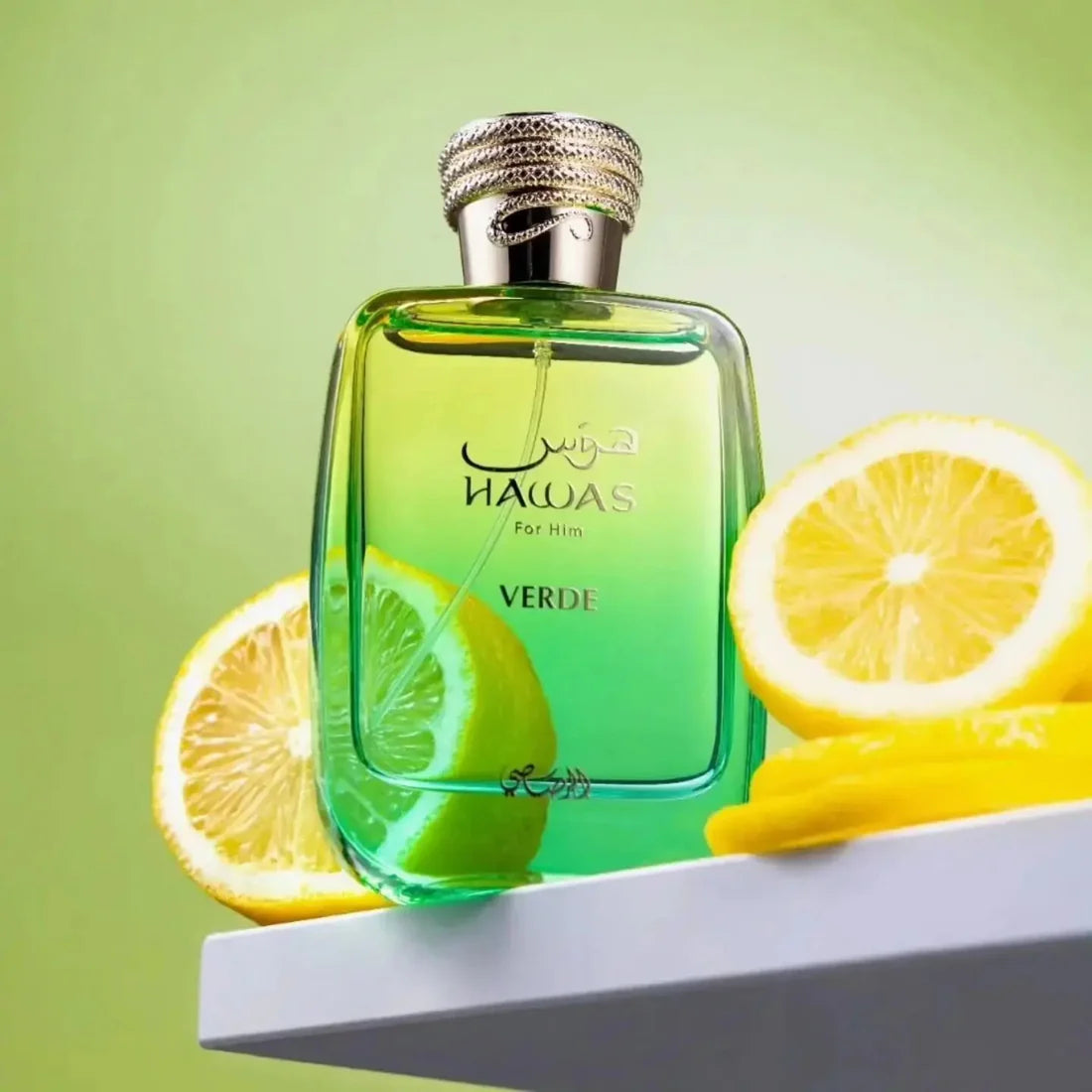 Rasasi Hawas Verde Eau de Parfum Spray for Men 3.4 Ounce