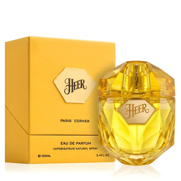 Paris Corner Heer Eau de Parfum Spray for Women, 3.4 Ounce