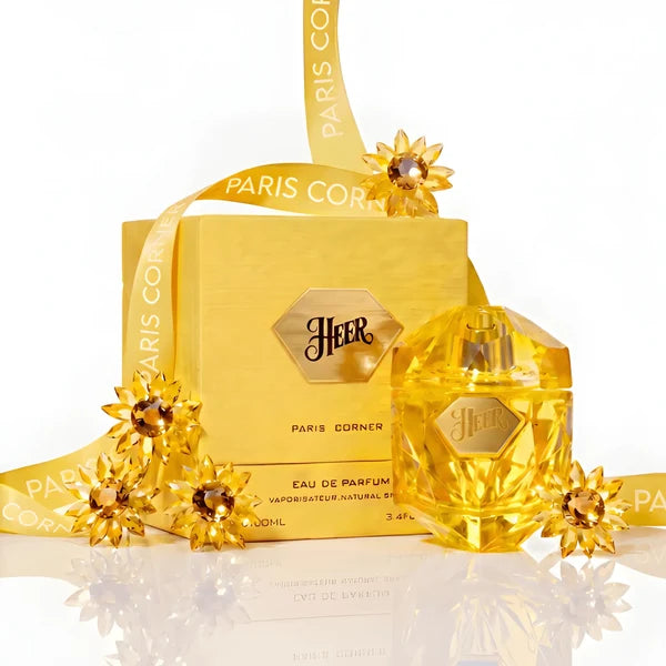 Paris Corner Heer Eau de Parfum Spray for Women, 3.4 Ounce