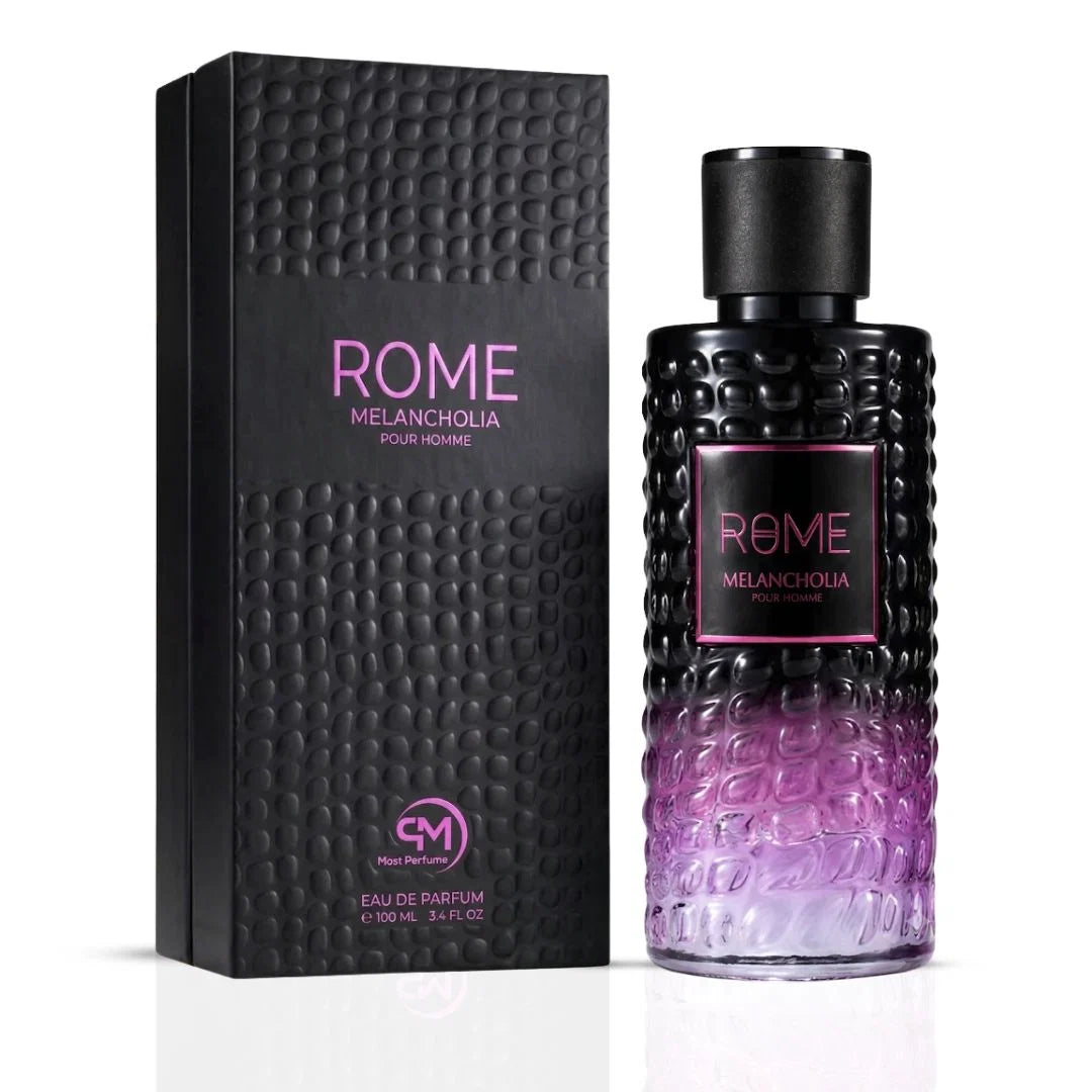 Bharara Rome Melancholia Pour Homme Eau de Parfum Spray For Men 3.4 Ounce