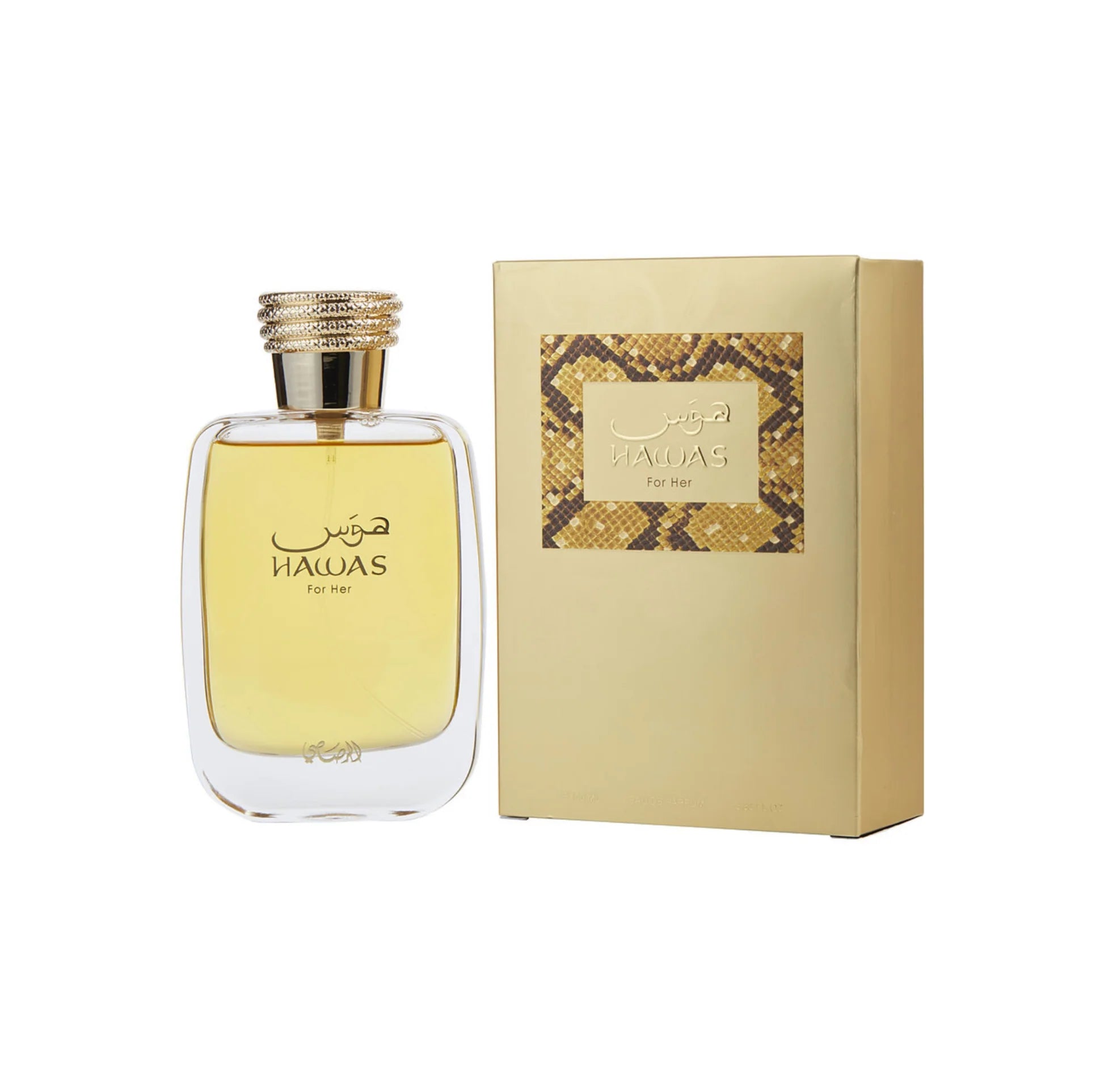 Rasasi Hawas For Her Eau De Parfum Spray For Women, 3.4 Ounce