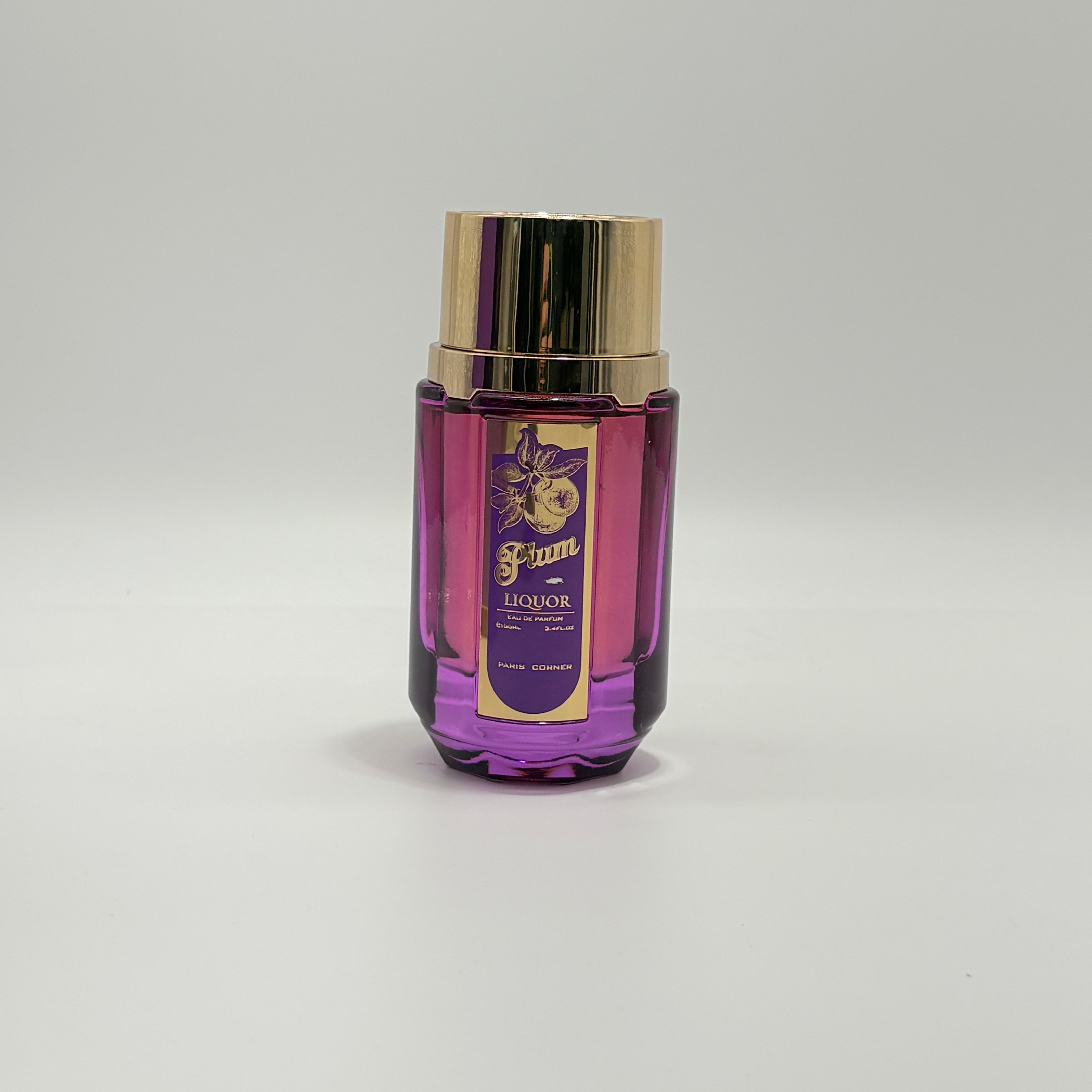 Paris Corner Plum Liquor Eau De Parfum Spray for Unisex, 3.4 Ounce
