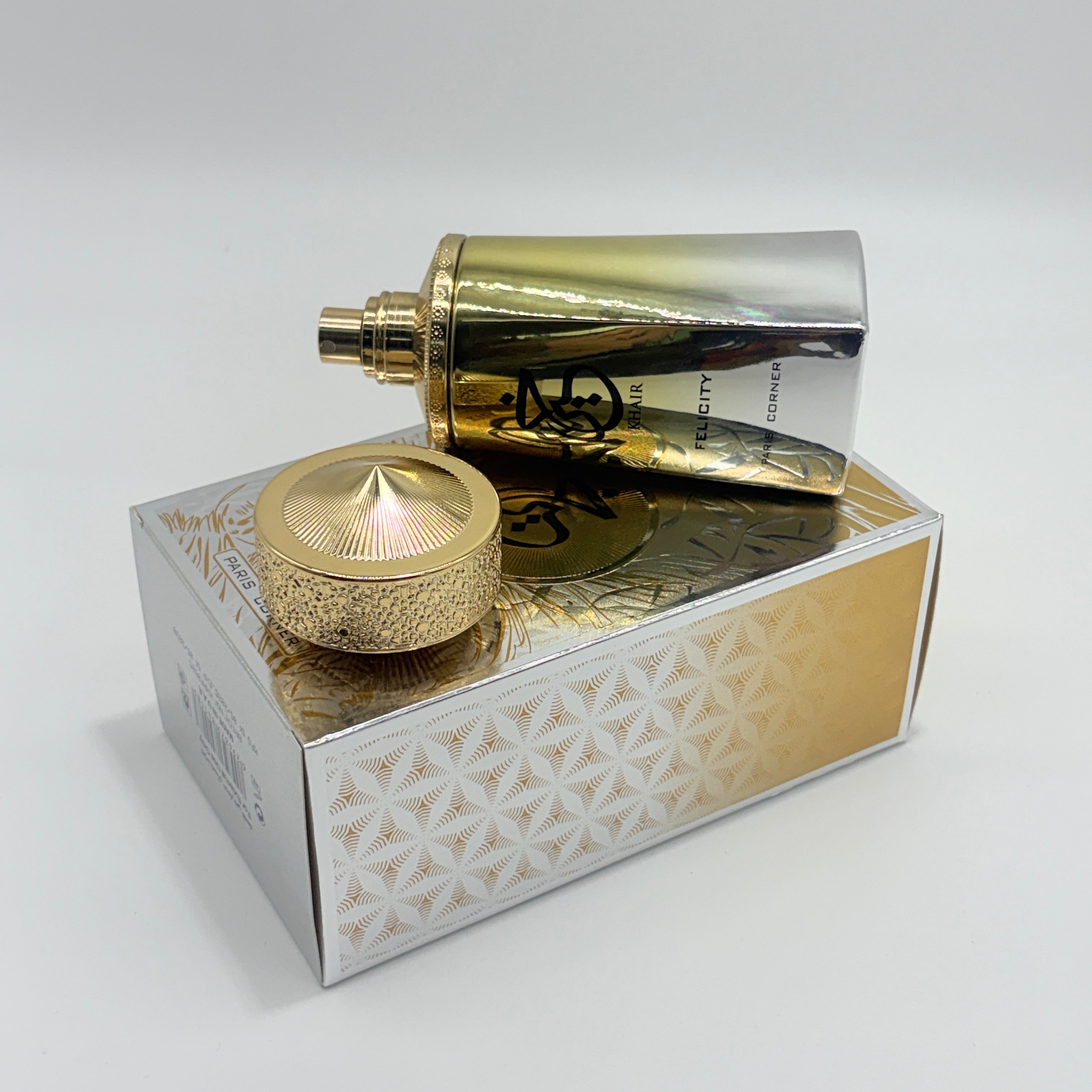 Paris Corner Khair Felicity Eau De Parfum Spray for Unisex, 3.4 Ounce