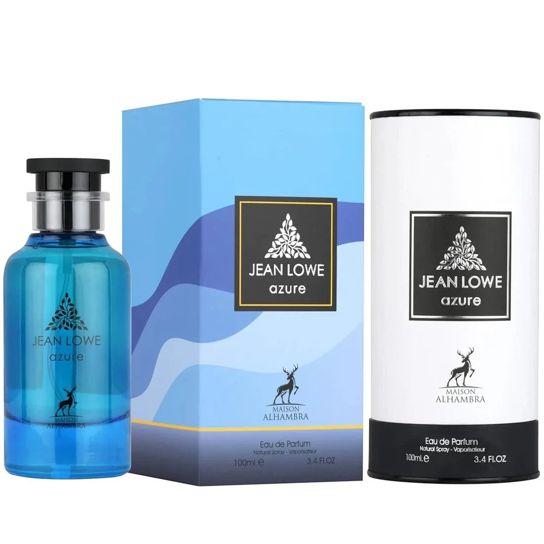 Maison Alhambra 3-Piece (Jean Lowe Vibe, Jean Lowe Azure & Summer Vibe) Fragrance Bundle for Unisex