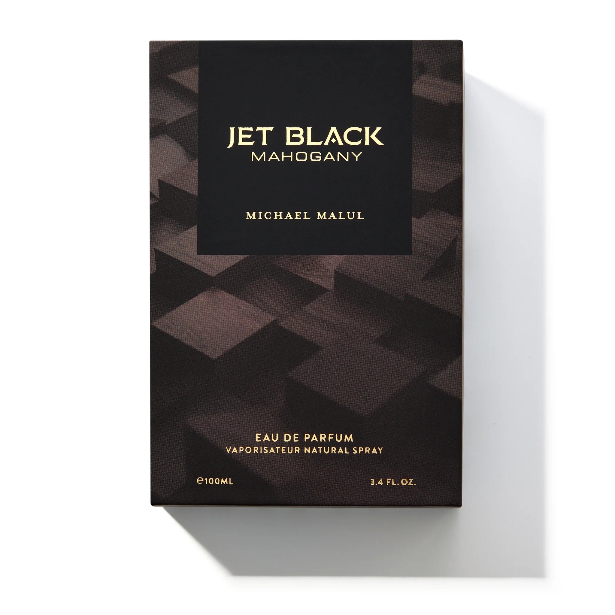 Michael Malul Jet Black Enigma Eau de Parfum for Men 3.4 Ounce
