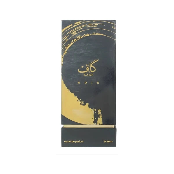 Ahmed Al Maghribi Kaaf Noir Extrait de Parfum Spray for Unisex 3.4 Ounce