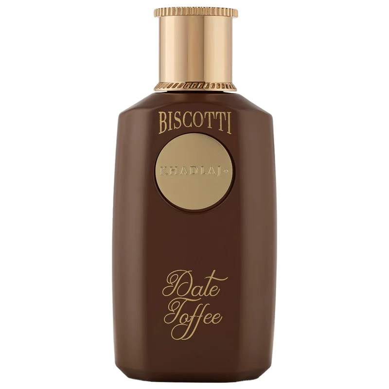 Khadlaj Biscotti Date Toffee Extrait de Parfum for Unisex 3.4 Ounce