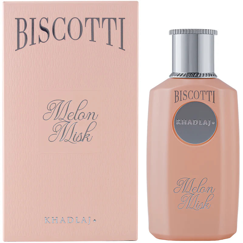 Khadlaj Biscotti Melon Misk Extrait de Parfum for Women 3.4 Ounce