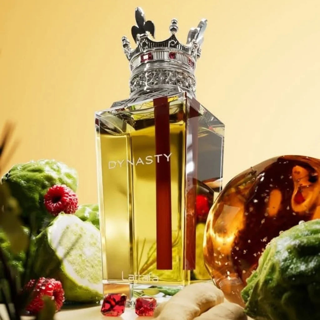 Lattafa Dynasty Eau de Parfum Spray for Unisex, 3.4 Ounce