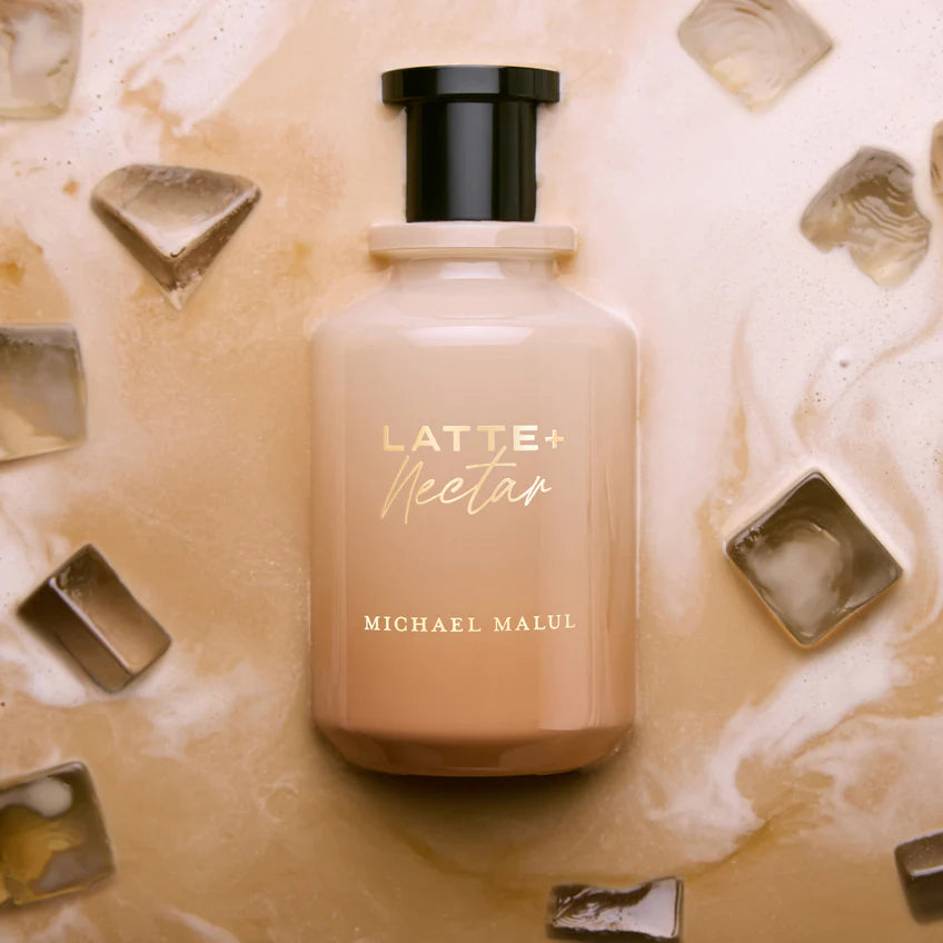 Michael Malul Latte+Nectar Eau de Parfum for Women 3.4 Ounce