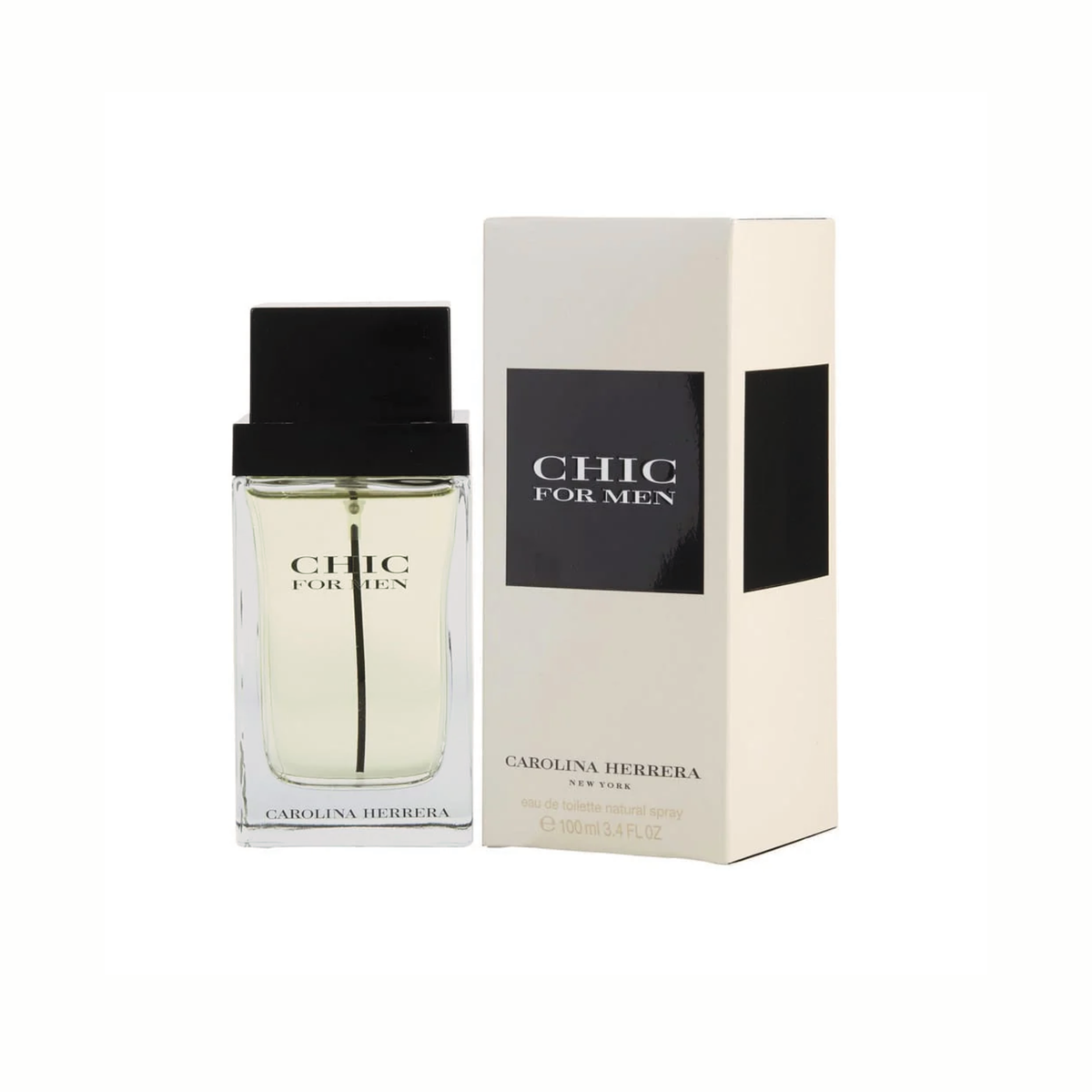CAROLINA HERRERA CHIC FOR MEN 3.4 OZ EDT