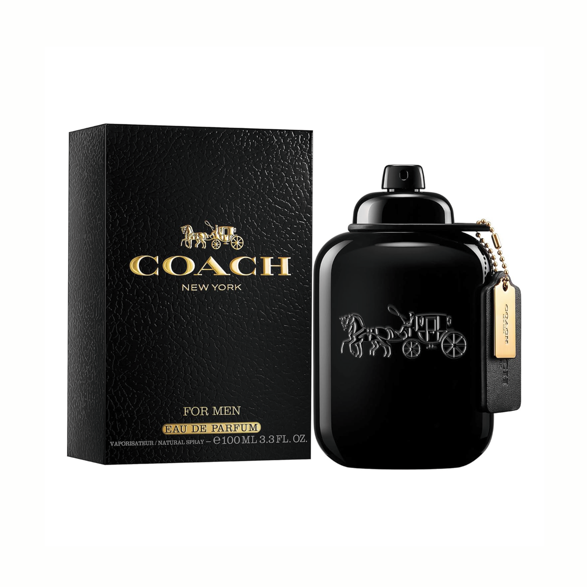 COACH NEW YORK FOR MEN EDP 3.3 OZ (BLACK)