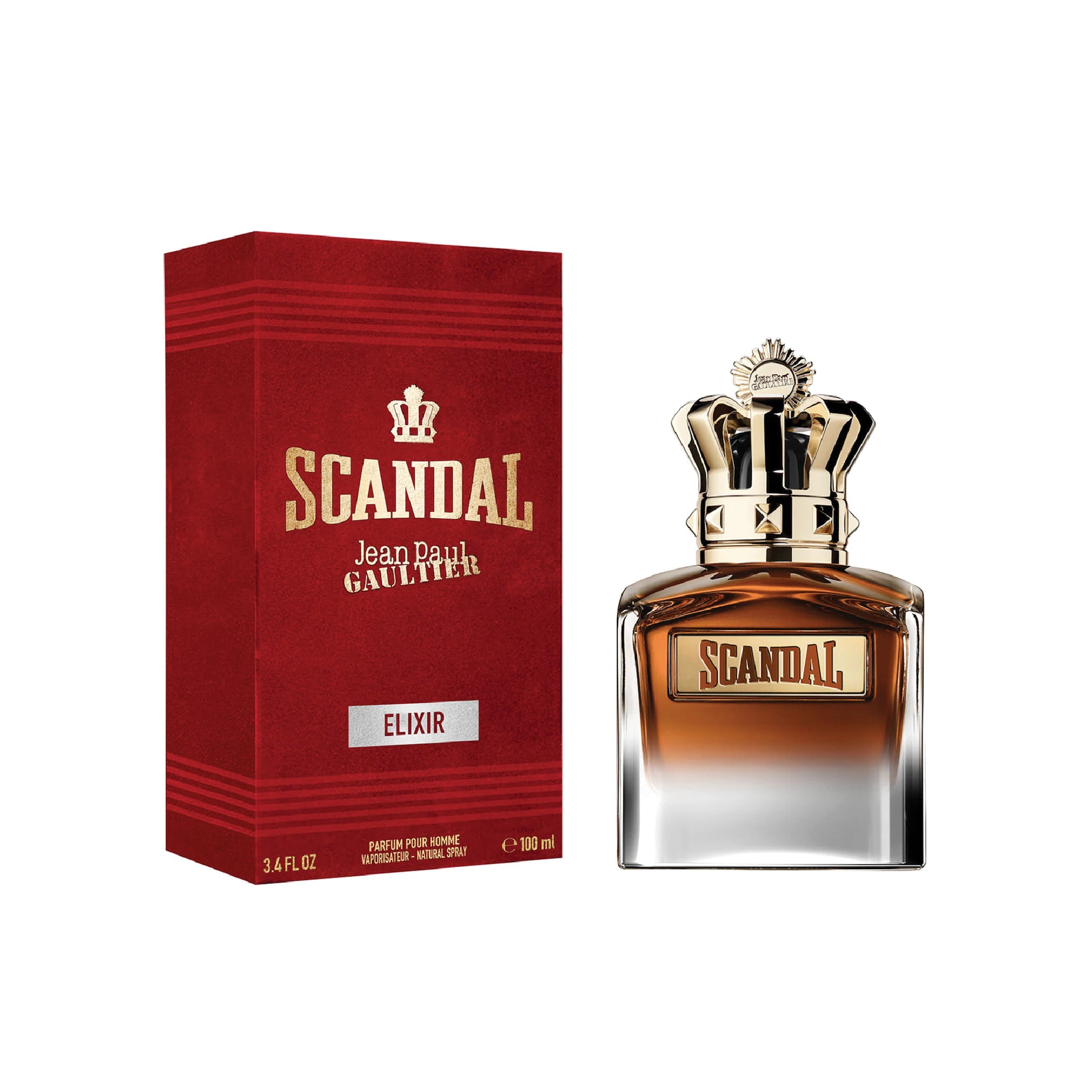 JPG SCANDAL ELIXIR 3.4 OZ POUR HOMME