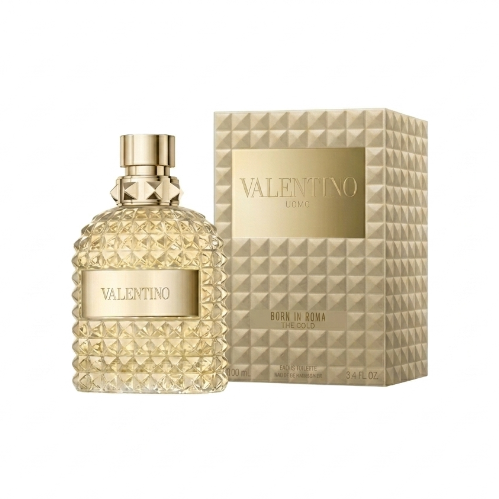 VALENTINO UOMO BORN IN ROMA THE GOLD EDT 3.4 OZ
