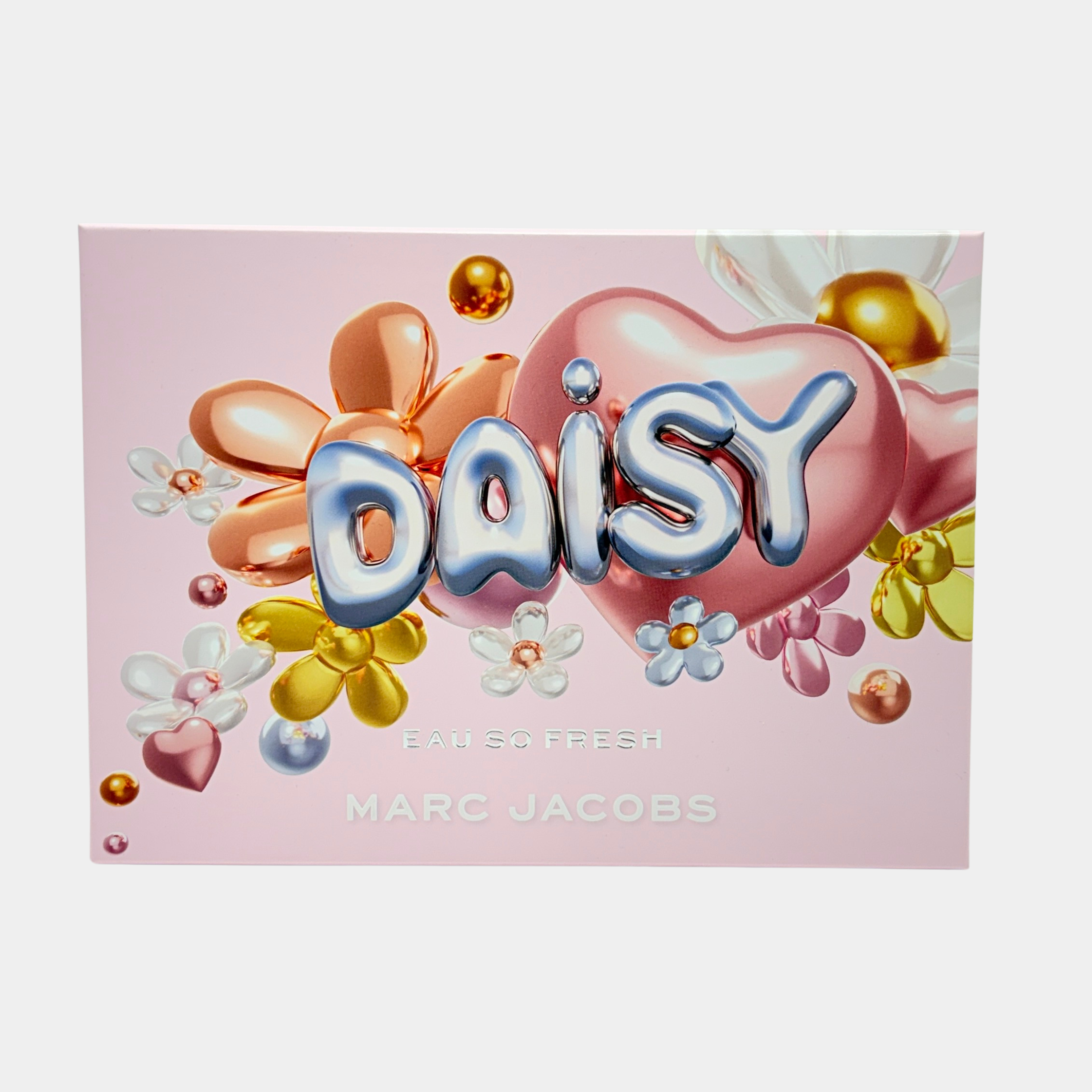 MARC JACOBS DAISY EAU SO FRESH 3 PC SET 4.2 OZ EDT + .33 OZ EDT + 2.5 OZ B/L