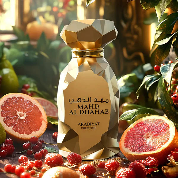 Arabiyat Prestige Mahd Al Dhahab Eau de Parfum Spray for Unisex, 3.4 Ounce