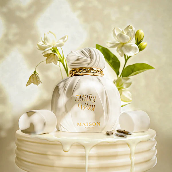 Paris Corner Maison Asrar Milky Way Eau De Parfum Spray For Unisex 3.4 Ounce