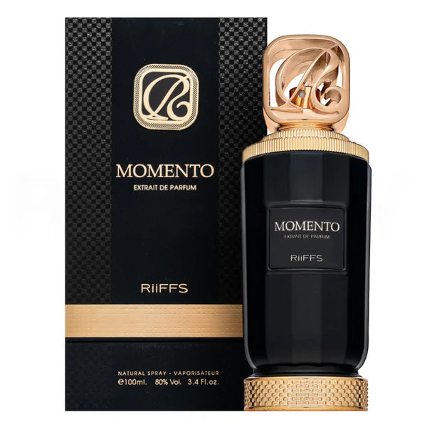 Riiffs Momento Extrait de Parfum Spray for Unisex, 3.4 Ounce