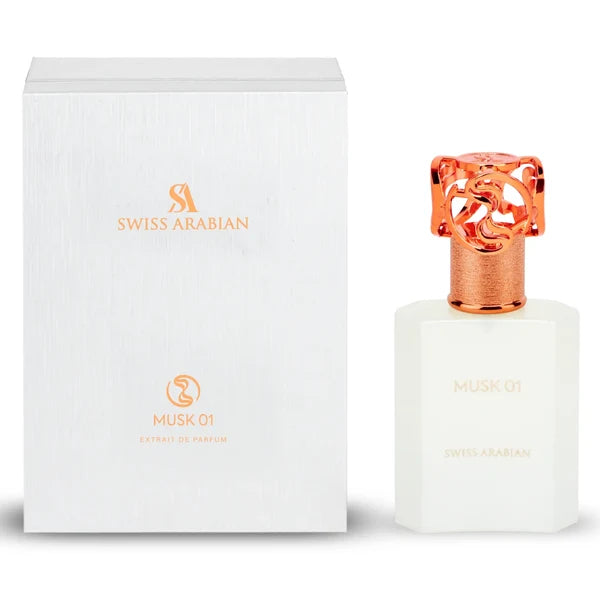 Swiss Arabian Musk 01 Extrait De Parfum For Unisex 1.70 Ounce