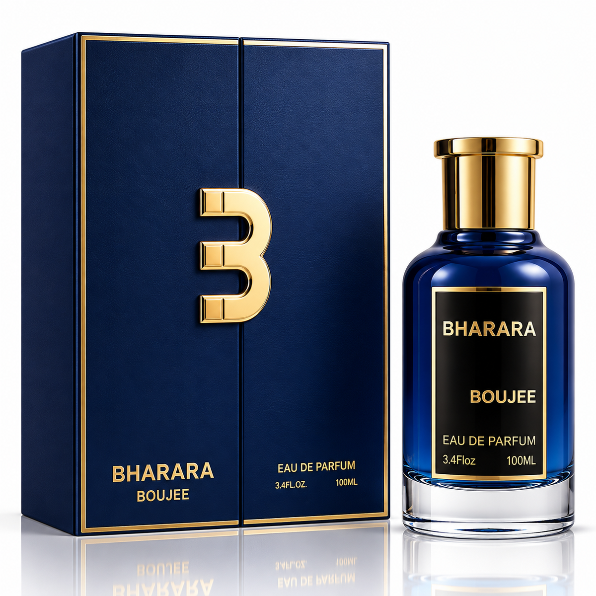 Bharara Boujee Eau de Parfum Spray For Men 3.4 Ounce