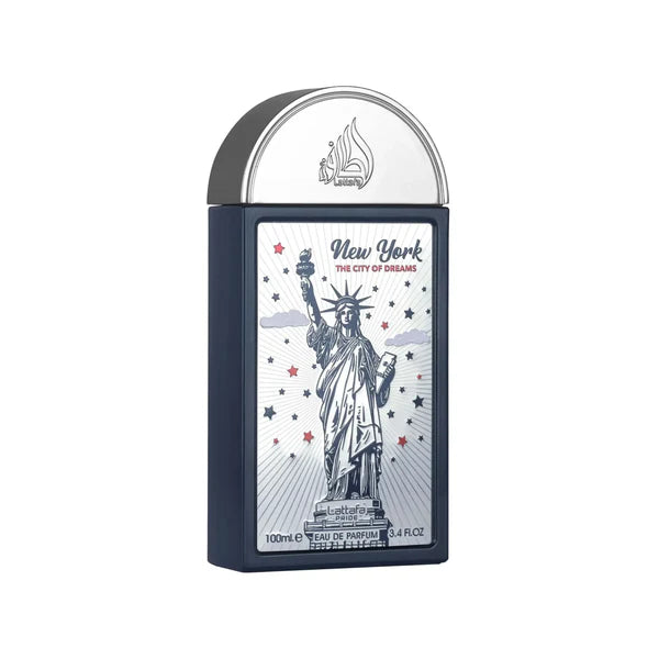 Lattafa Pride New York the City of Dreams Eau de Parfum Spray For Unisex 3.4 Ounce