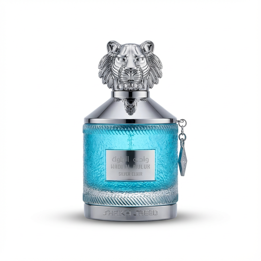 ORI AROME Wadi Al Muluk Silver Eau De Parfum Spray For Men 3.4 Ounce