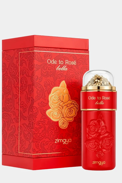 Zimaya Ode to Rose Bella Eau de Parfum Spray For Women, 3.4 Ounce