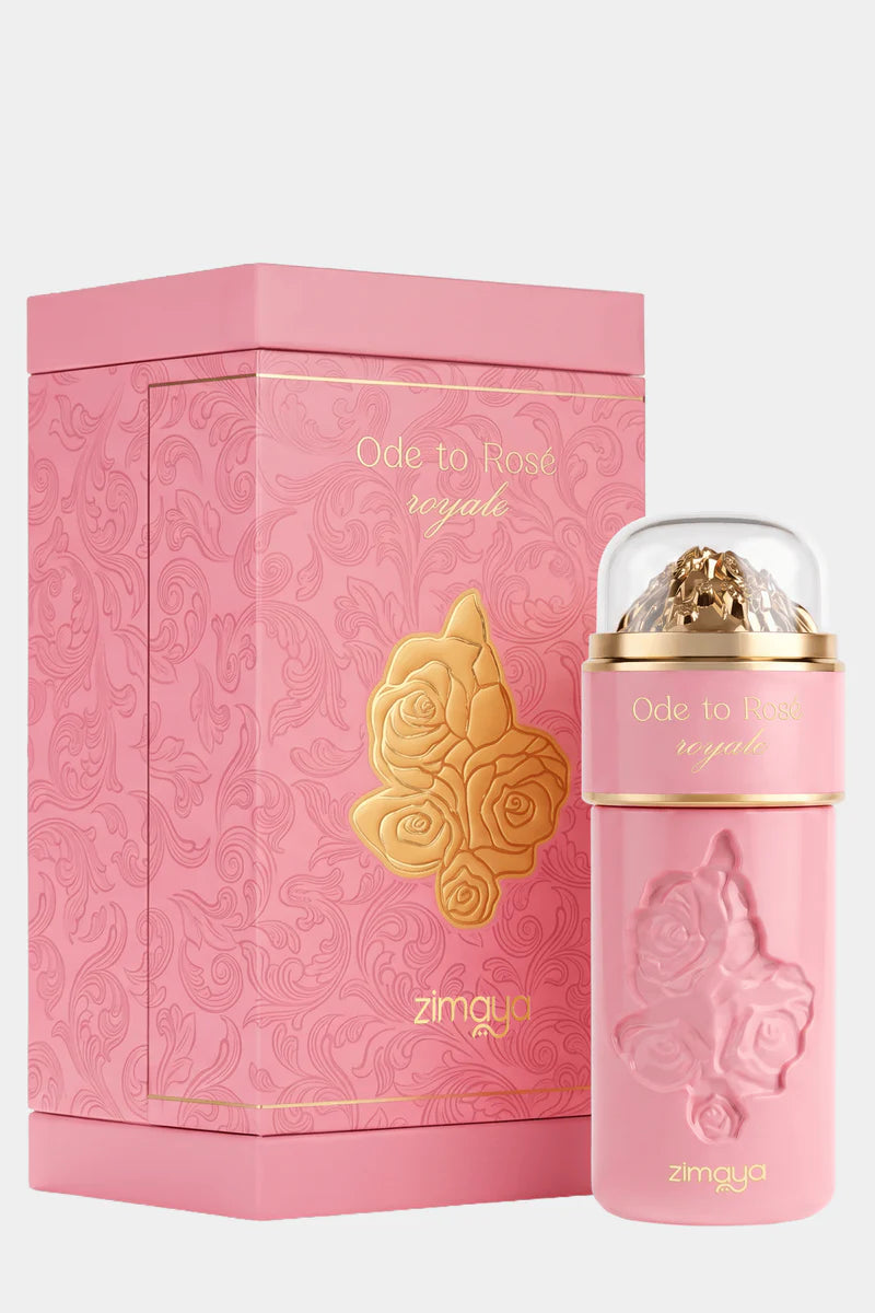 Zimaya Ode to Rose Royale Eau de Parfum Spray For Women, 3.4 Ounce