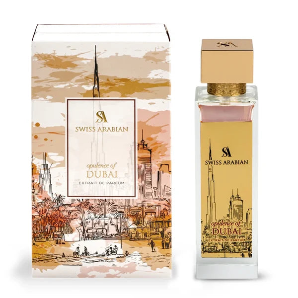 Swiss Arabian Opulence Of Dubai Extrait De Parfum For Unisex 3.4 Ounce