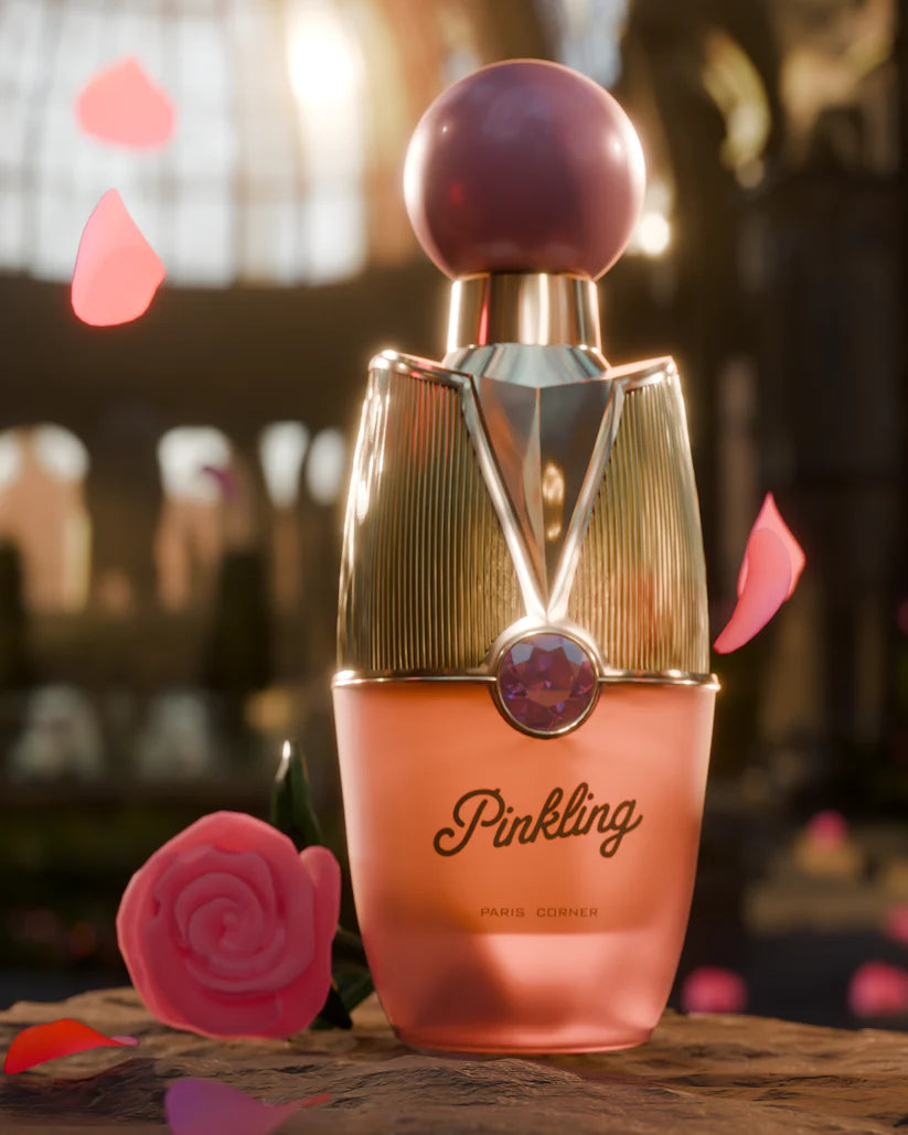 Paris Corner Pinkling for Unisex Eau De Parfum Spray, 3.4 Ounce