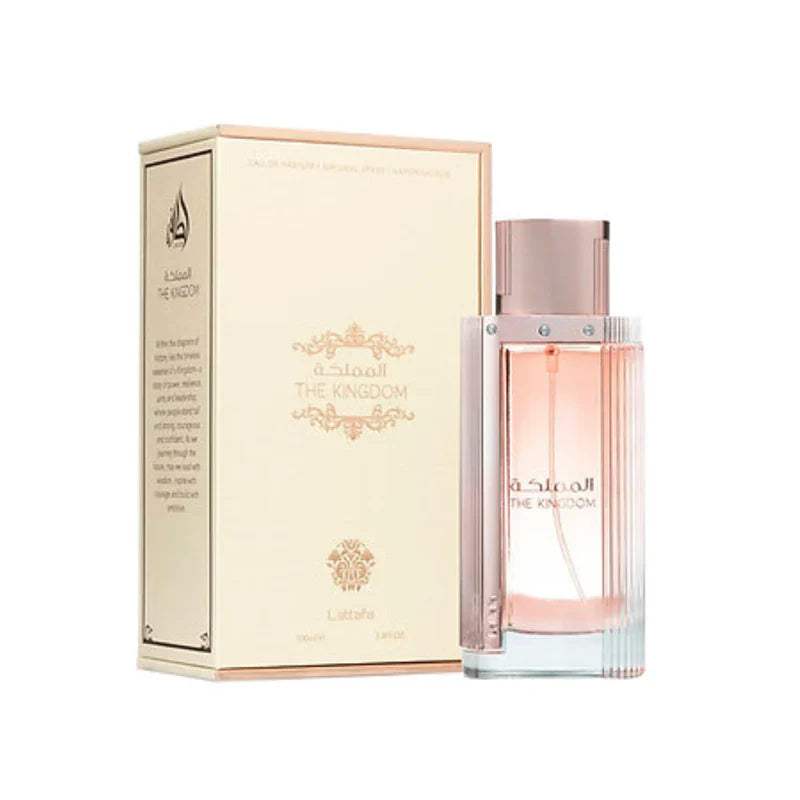 Lattafa The Kingdom Eau De Parfum Spray for Women, 3.4 Ounce