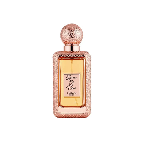 Lattafa Pride Queen Of Roses Eau de Parfum Spray For Unisex 3.4 Ounce