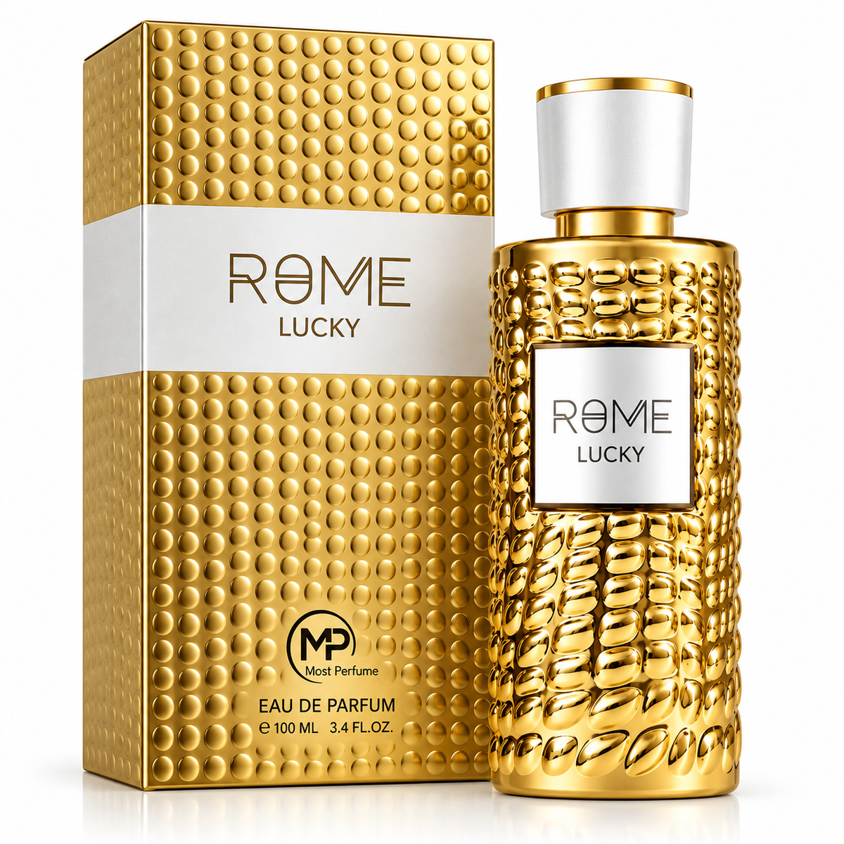 Bharara Rome Lucky Eau de Parfum Spray For Men 3.4 Ounce
