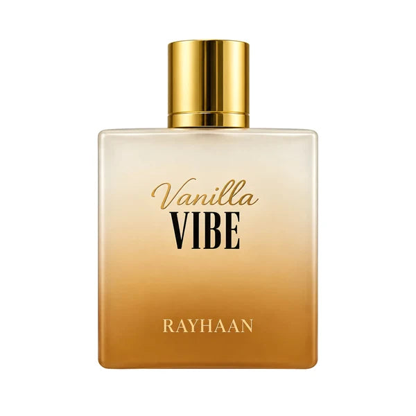 Rayhaan Vanilla Vibe Eau de Parfum for Unisex, 3.4 Ounce