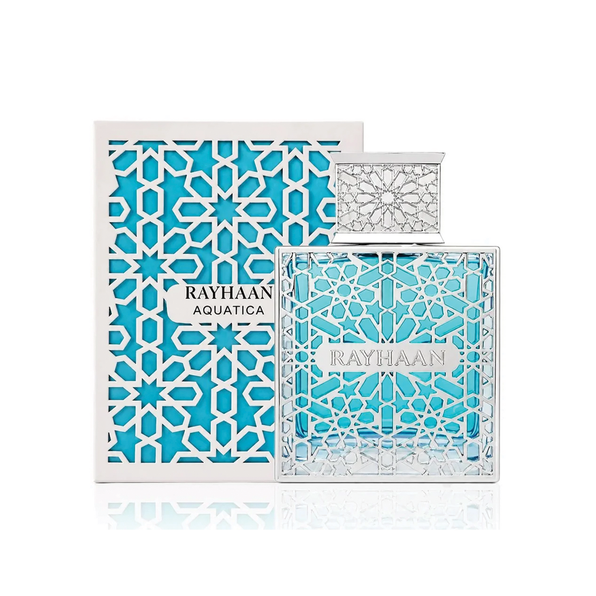 Rayhaan Aquatica Eau de Parfum for Men 3.4 Ounce