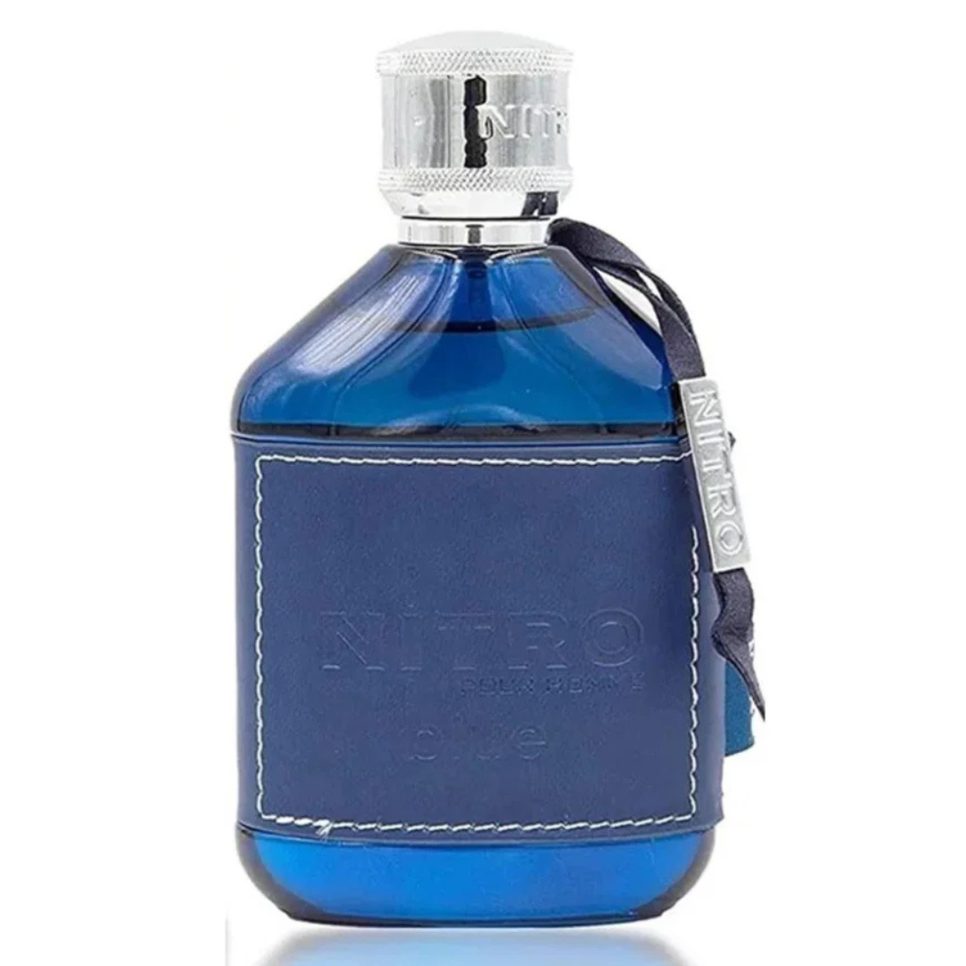 Dumont Nitro Blue for Men Eau De Parfum Spray, 3.4 Ounce