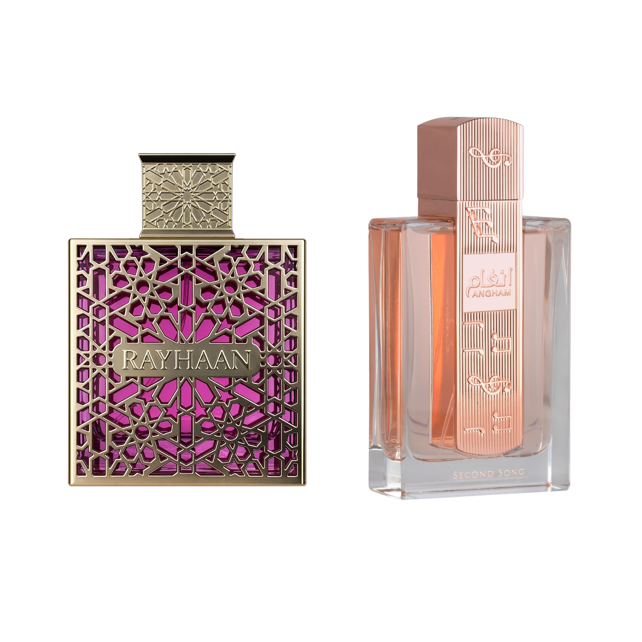 Rayhaan Kiss + Lattafa Angham Second Song -  Fragrance Bundle for Women