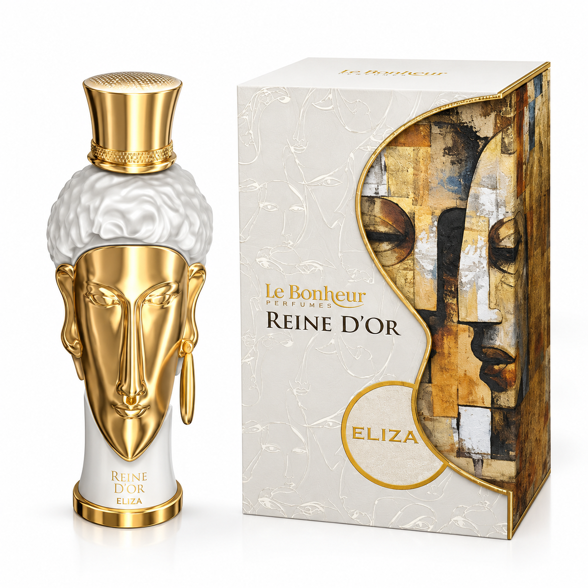 Le Bonheur Reine D'Or Eliza Eau de Parfum Spray For Women 3.4 Ounce